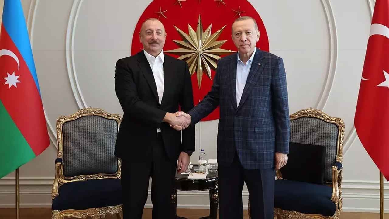 Başkan Erdoğan Aliyev ile görüştü