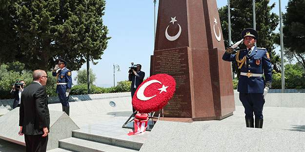 Başkan Erdoğan Azerbaycan'da