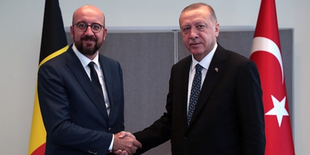 Başkan Erdoğan, Belçika Başbakanı'nı kabul etti