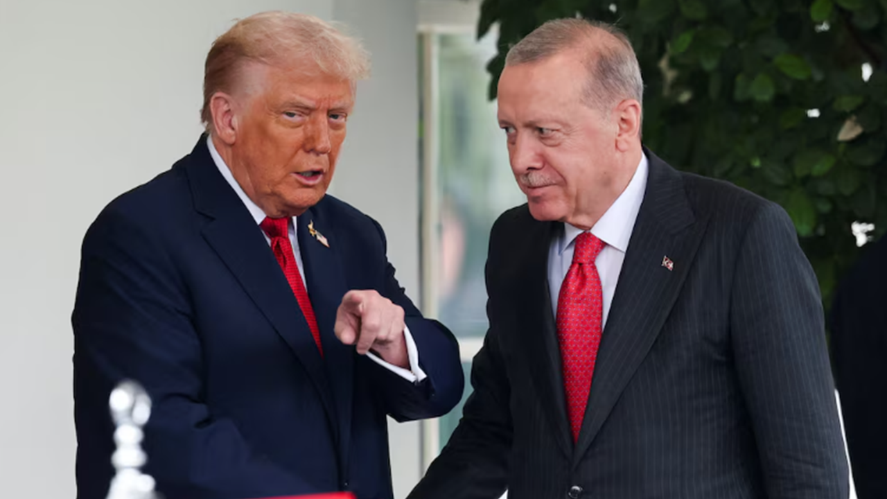 Başkan Erdoğan Beyaz Saray'dan ayrıldı! Trump'tan ilk açıklama