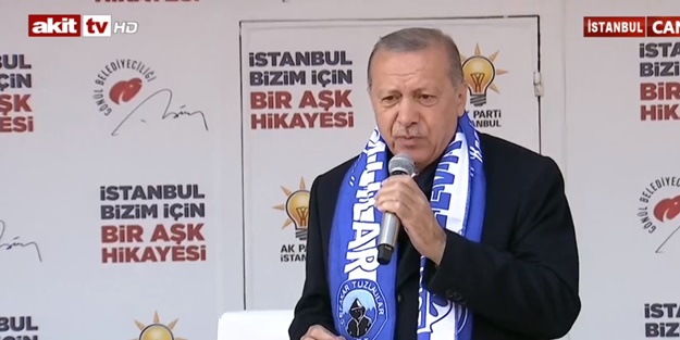 Başkan Erdoğan: Biz uzaydan gelmedik, gökten zembille inmedik