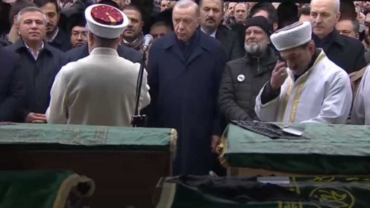 Başkan Erdoğan Bolu'da cenaze törenine katıldı