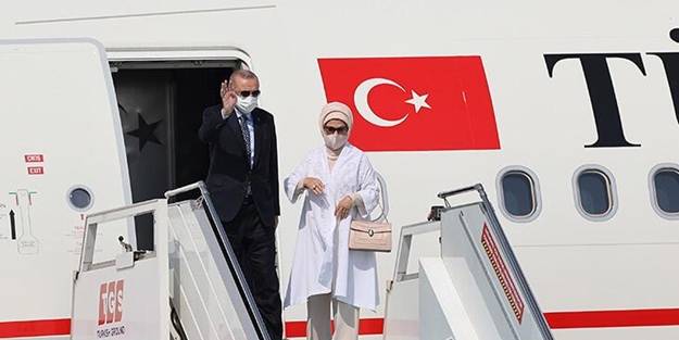 Başkan Erdoğan Bona Hersek'ten ayrıldı