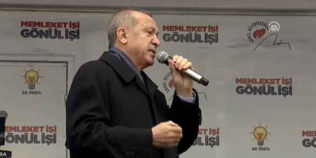 Başkan Erdoğan Bursa'da müjdeleri art arda sıraladı!