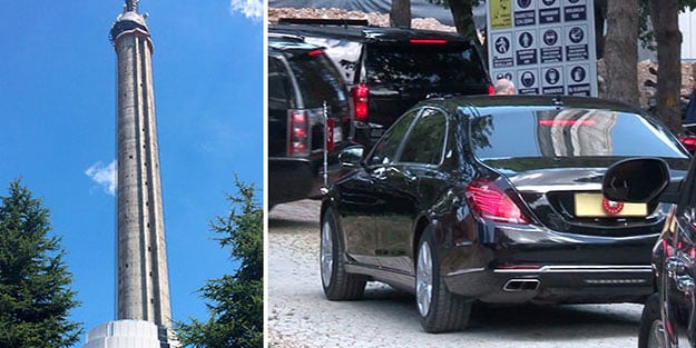 Başkan Erdoğan Çamlıca Kulesi'nde