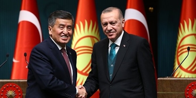 Başkan Erdoğan, Ceenbekov ile görüştü