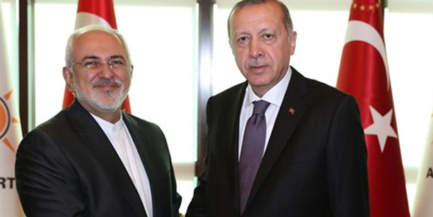 Başkan Erdoğan, Cevad Zarif'i kabul etti
