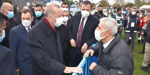 Başkan Erdoğan, çocukluk arkadaşı ile karşılaştı