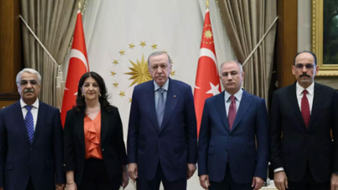 Başkan Erdoğan DEM heyetini kabul etti