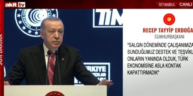 Başkan Erdoğan dış ticaret rakamlarını açıkladı: 225 milyar 368 milyon dolar...