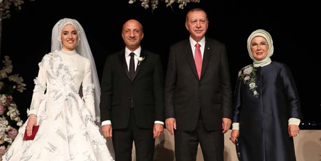 Başkan Erdoğan düğüne katıldı!