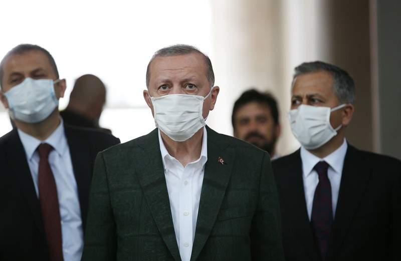 Başkan Erdoğan ekibiyle Taksim Camisi ile AKM'de incelemelerde bulundu