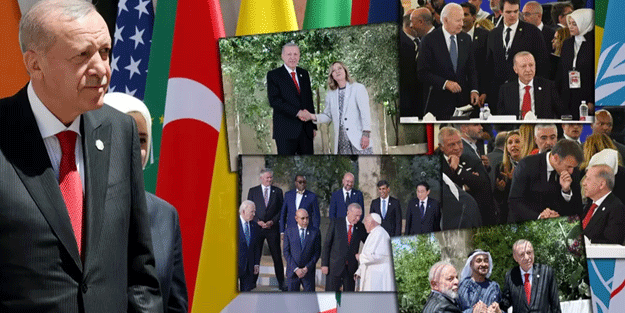 Başkan Erdoğan G7'nin havasını değiştirdi