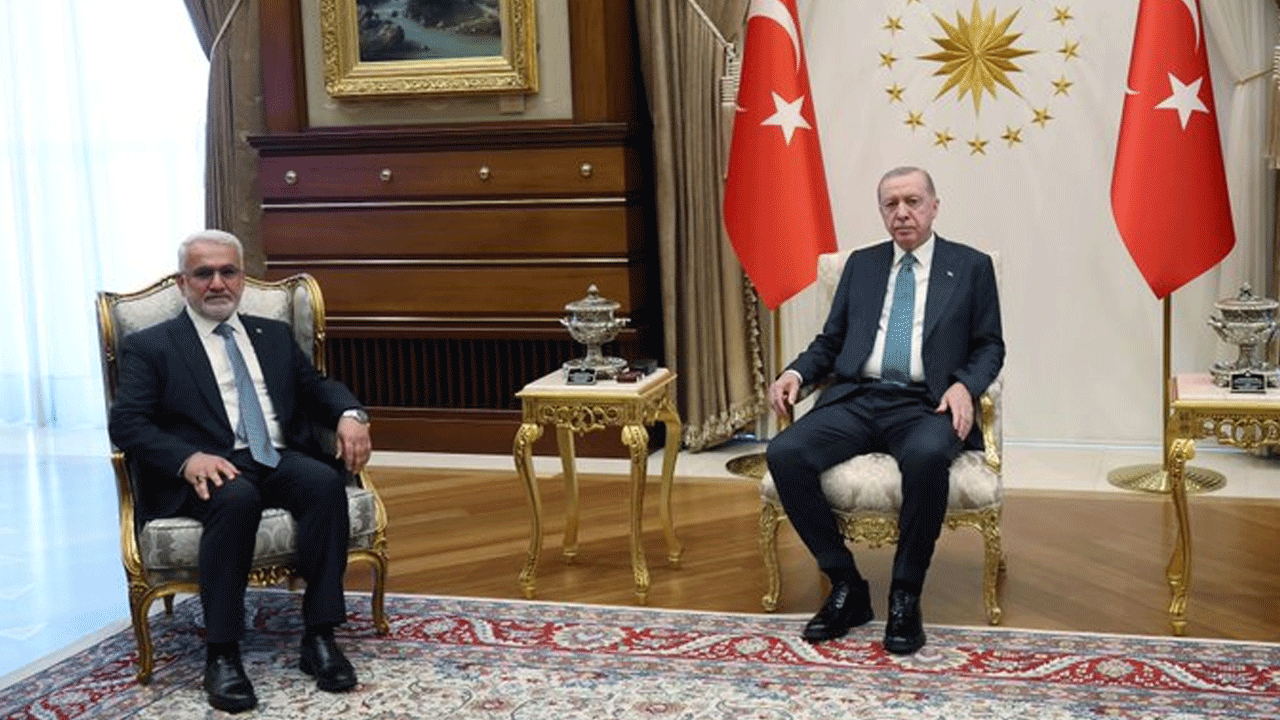 Başkan Erdoğan, HÜDA PAR lideri Zekeriya Yapıcıoğlu'nu kabul etti