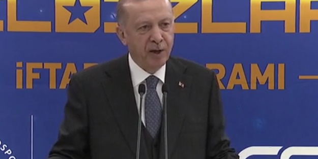 Başkan Erdoğan iftar programında konuştu