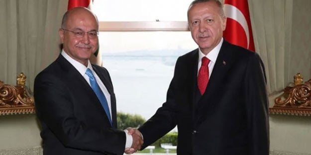 Başkan Erdoğan-Salih görüşmesi sona erdi