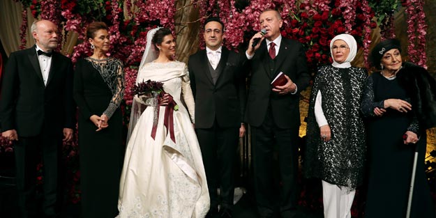 Başkan Erdoğan, İlker Aycı'nın nikah şahidi oldu