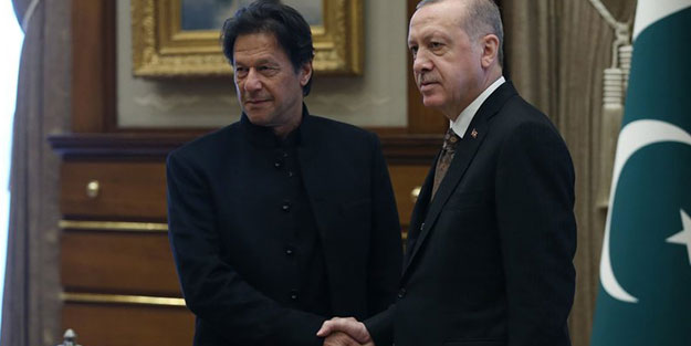 Başkan Erdoğan, İmran Han'ı kabul etti