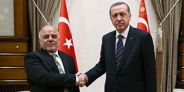Başkan Erdoğan, İbadi'yi kabul etti