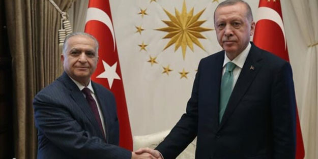 Başkan Erdoğan Irak heyetini kabul etti