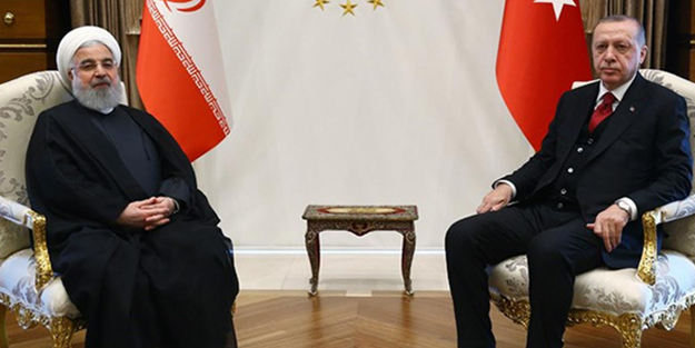Başkan Erdoğan, İran Cumhurbaşkanı Ruhani ile görüştü