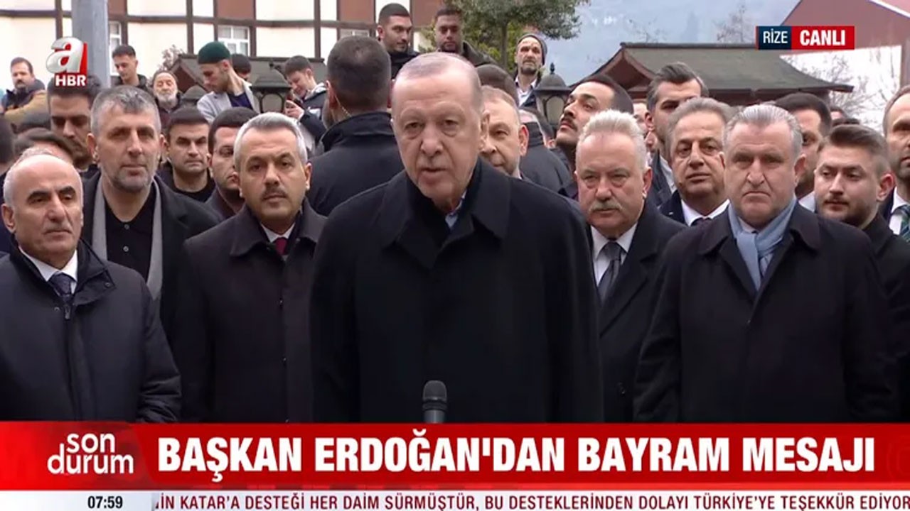 Başkan Erdoğan'dan bayram namazı mesajında İsrail'e sert tepki! 'İnşallah bedelini ödeyecekler'