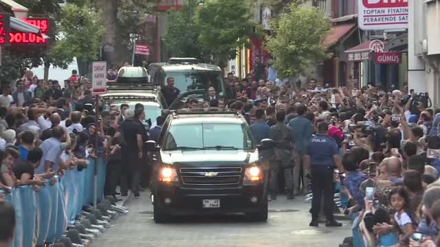 Başkan Erdoğan, İstanbul'da