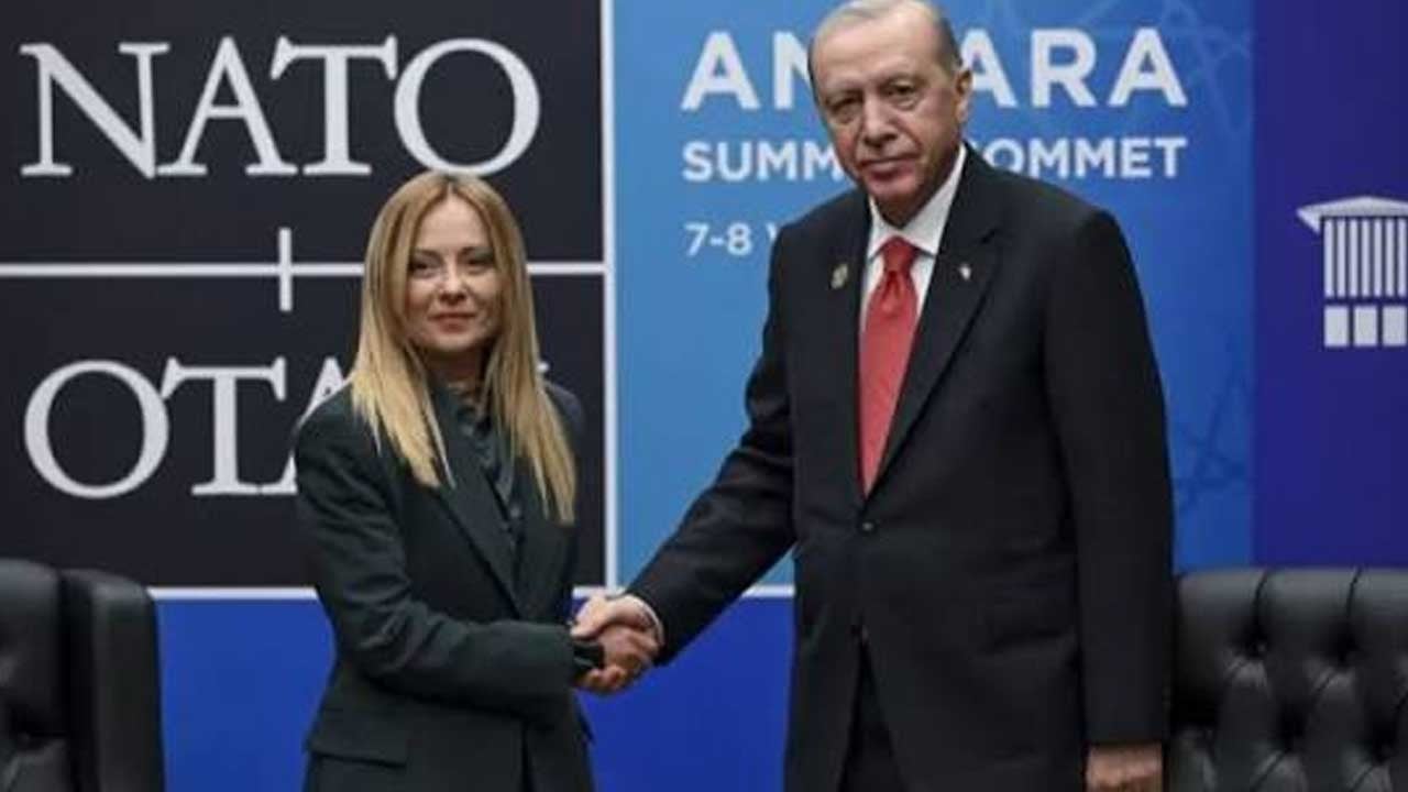 Başkan Erdoğan, İtalya Başbakanı Meloni ile görüştü