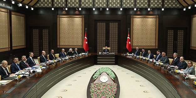 Başkan Erdoğan kabineyi topladı!