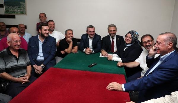 Başkan Erdoğan Kasımpaşa'da