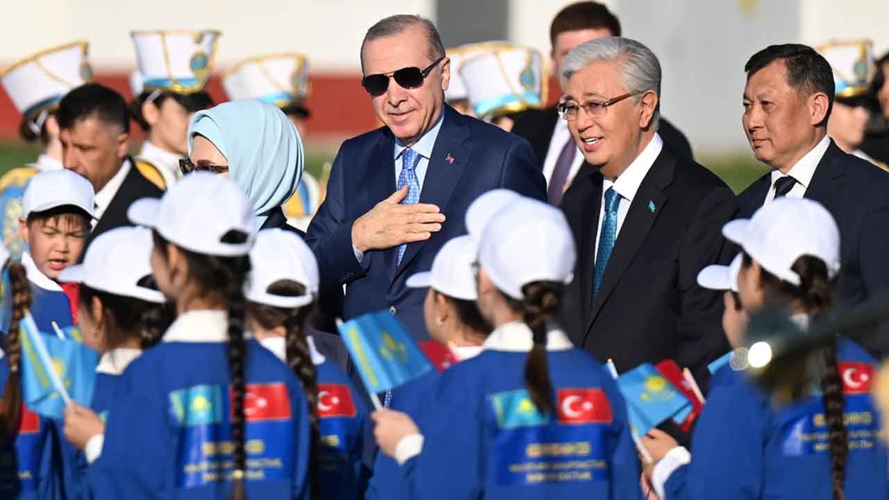 Başkan Erdoğan Kazakistan'da