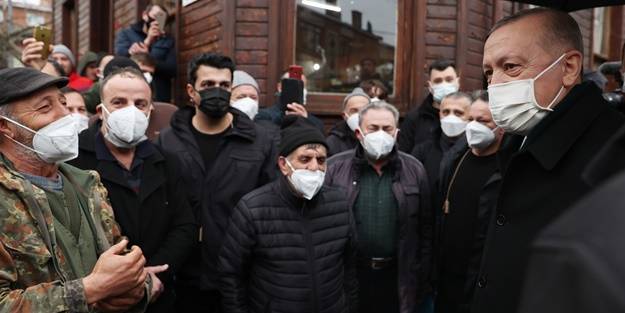 Başkan Erdoğan vatandaşlarla buluştu