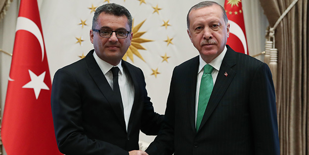 Başkan Erdoğan, KKTC Başbakanı'nı kabul etti