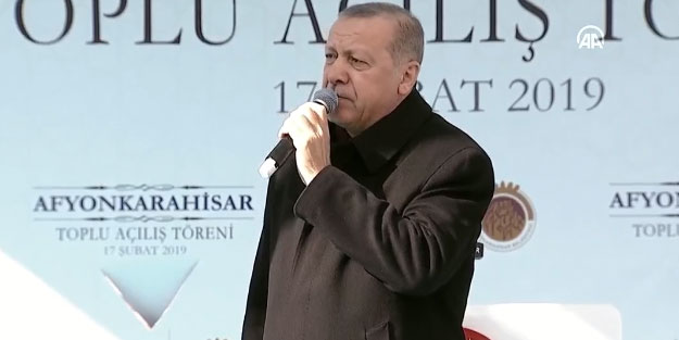 Erdoğan Afyon'da açıkladı! 