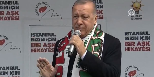 Erdoğan Bayrampaşa'dan seslendi! 