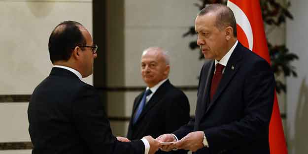 Erdoğan Kosta Rika Büyükelçisini ağırladı