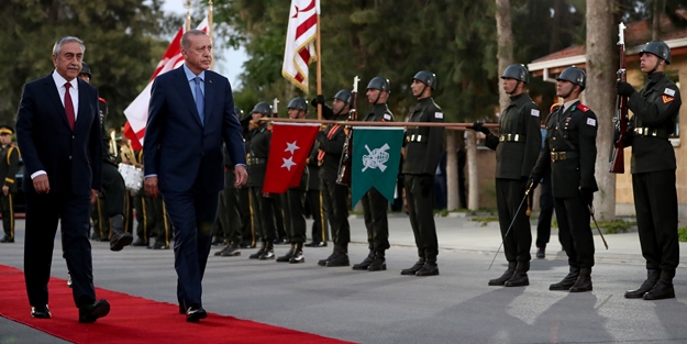 Başkan Erdoğan Kuzey Kıbrıs'ta!