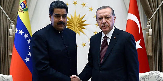 Başkan Erdoğan, Maduro ile görüştü!