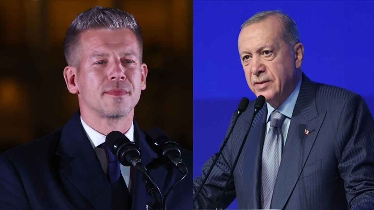 Erdoğan, Magyar ile görüştü