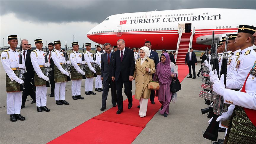 Başkan Erdoğan Malezya'da