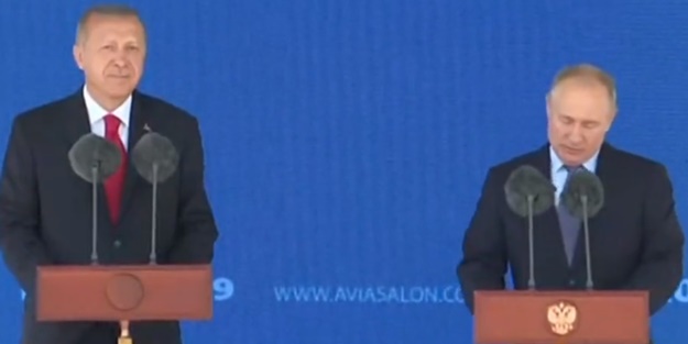 Erdoğan ve Putin'den ortak açıklama