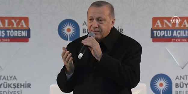 Başkan Erdoğan müjdeyi verdi: Yakında bitecek
