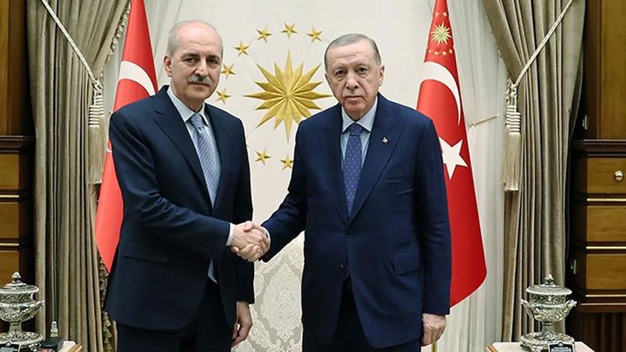 Başkan Erdoğan, Numan Kurtulmuş ile görüşüyor