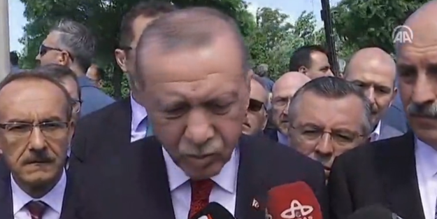 Başkan Erdoğan, Ordu'da olay yerinde! 