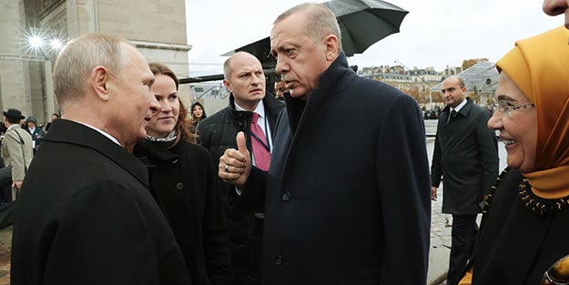 Başkan Erdoğan, Putin ile görüştü