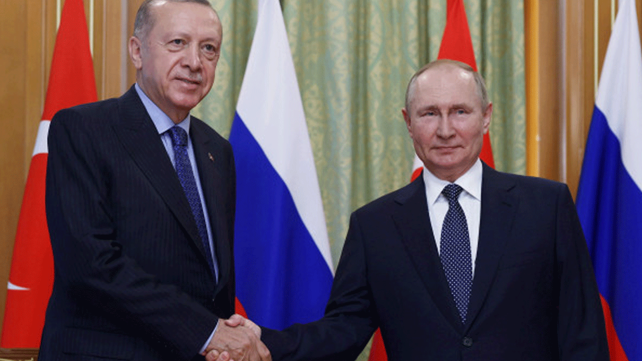 Başkan Erdoğan Putin ile görüştü!