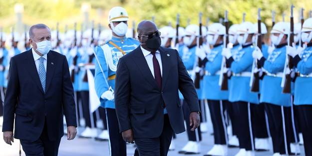 Başkan Erdoğan resmi törenle karşıladı