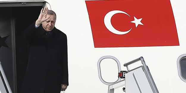 Başkan Erdoğan Rusya'da
