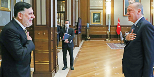 Başkan Erdoğan Serrac’ı ağırladı! Libya ile petrol arayacağız