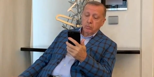 Başkan Erdoğan tarihe geçen o anları böyle takip etti
